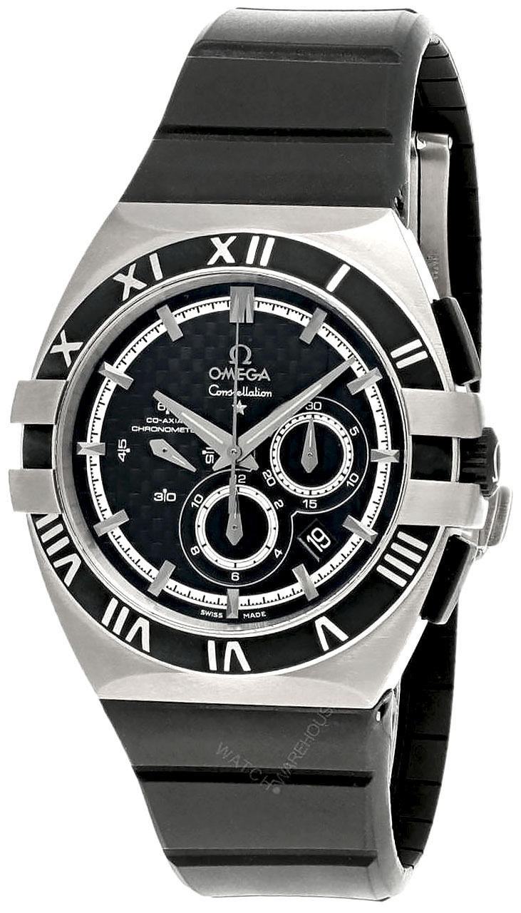 OMEGA Watches CONSTELLATION DOUBLE EAGLE AUTO 41MM RUBBER MEN'S WATCH 121.92.41.50.01.001 - Click Image to Close